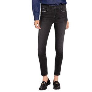 NWT Current/Elliott High Rise Skinny Stiletto Ankle Jeans Quartz Smokey Gray 23